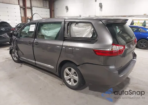 2016 Toyota Sienna L 7 Passenger z USA, uszkodzony, nr VIN 5TDZK3DC5GS759029